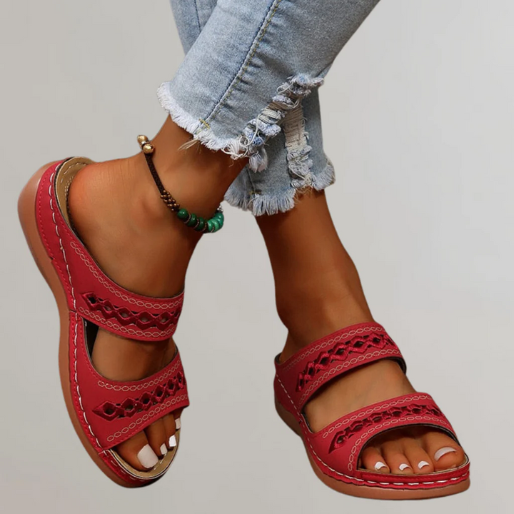 Beatrix | Ontspannen Dames Comfortabel Orthopedische Sandalen