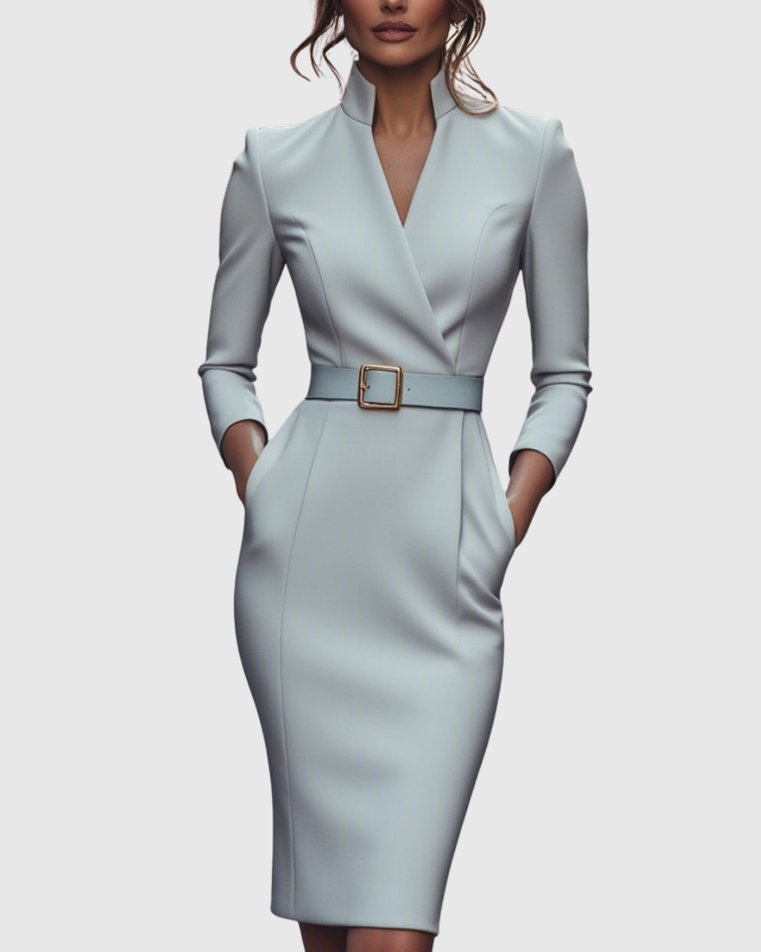Claribel | Stijlvolle Dames Midi Jurk