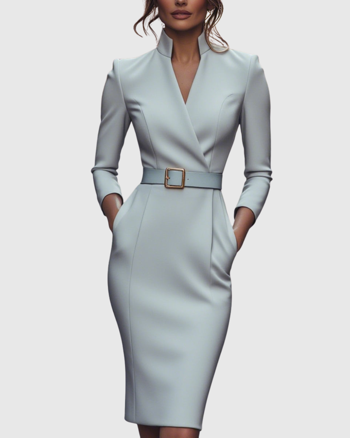 Claribel | Stijlvolle Dames Midi Jurk