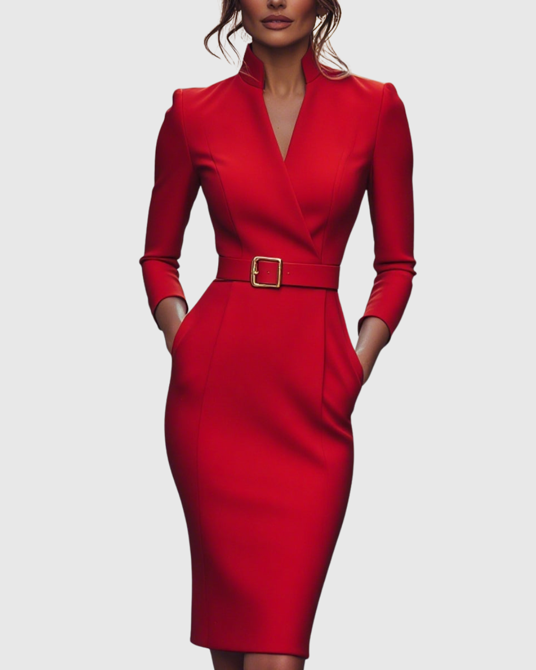 Claribel | Stijlvolle Dames Midi Jurk