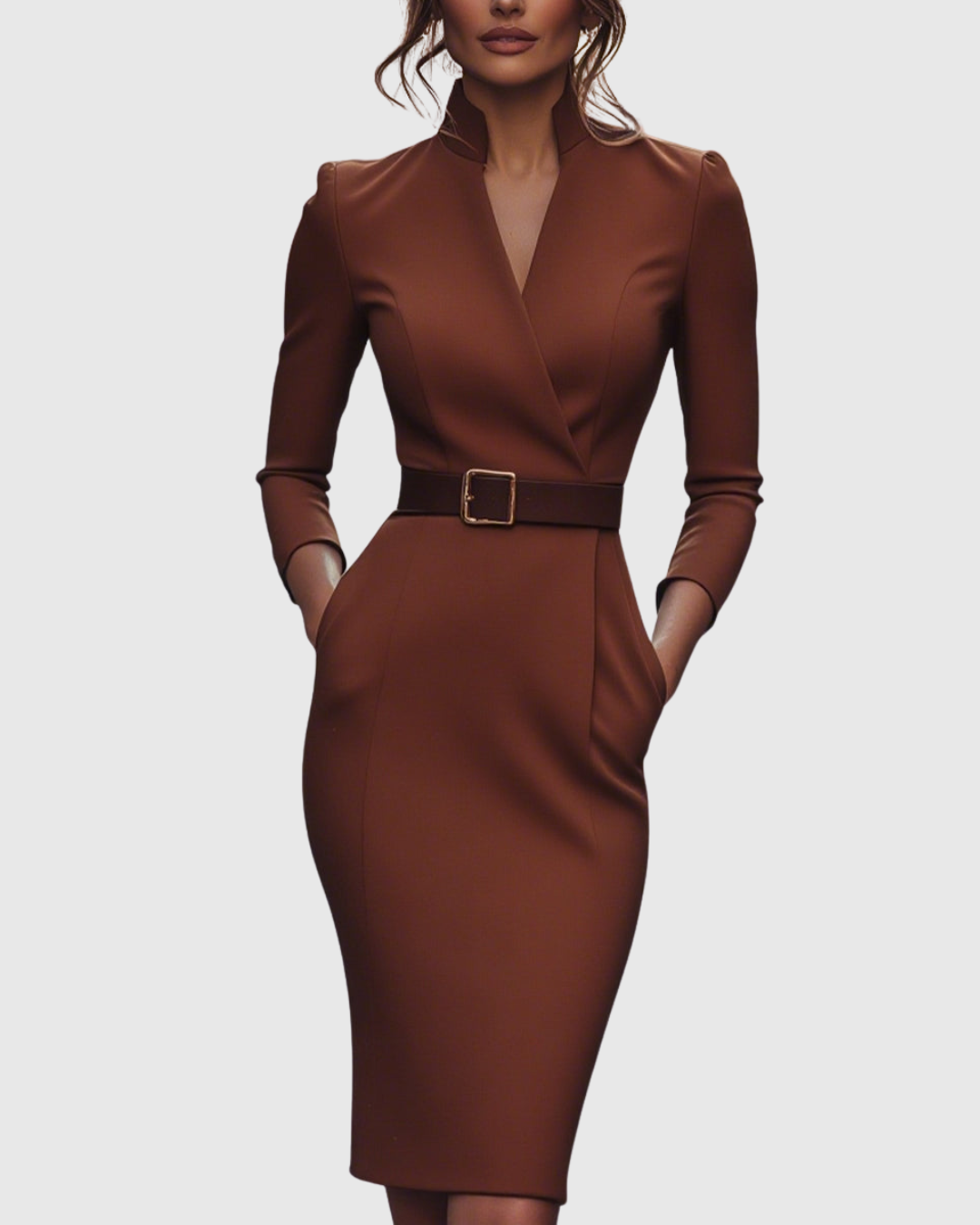 Claribel | Stijlvolle Dames Midi Jurk