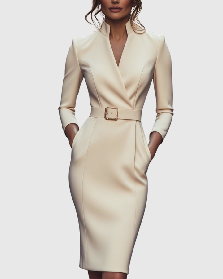 Claribel | Stijlvolle Dames Midi Jurk