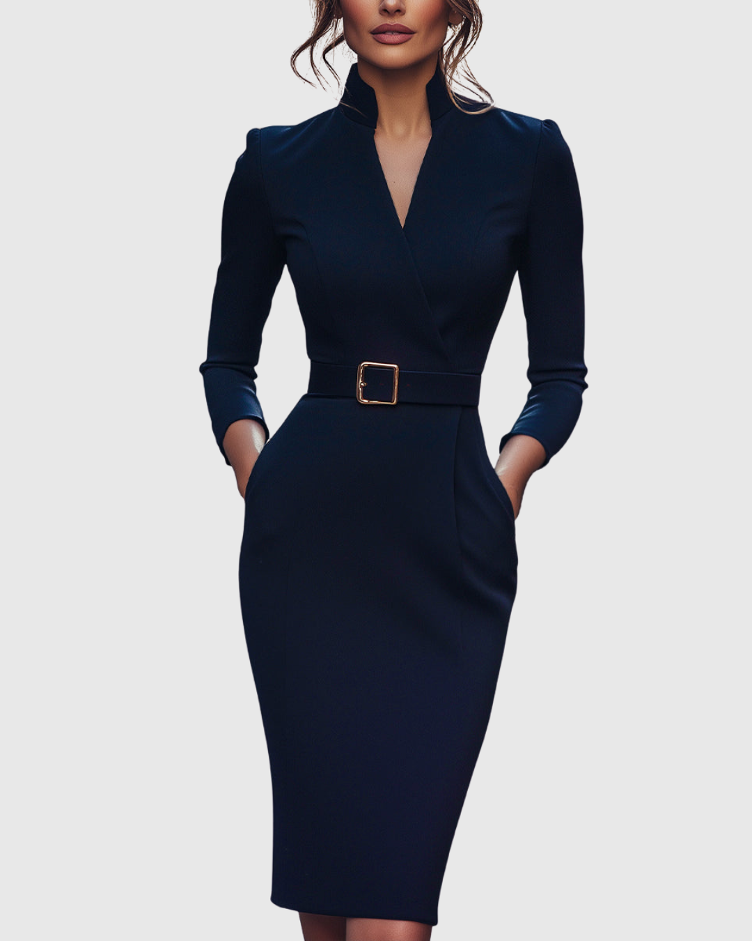 Claribel | Stijlvolle Dames Midi Jurk