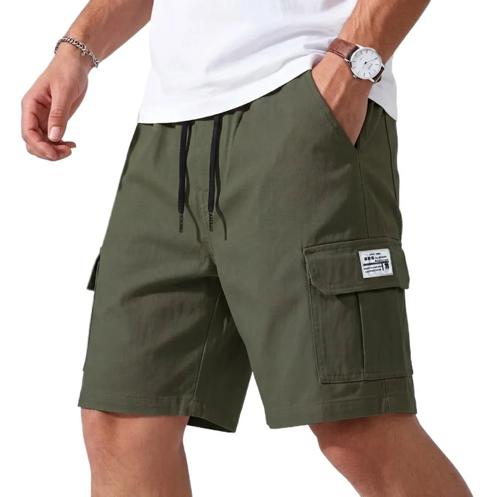 Daan | Heren Cargo Korte Broek Zomer Streetwear Elastische Taille