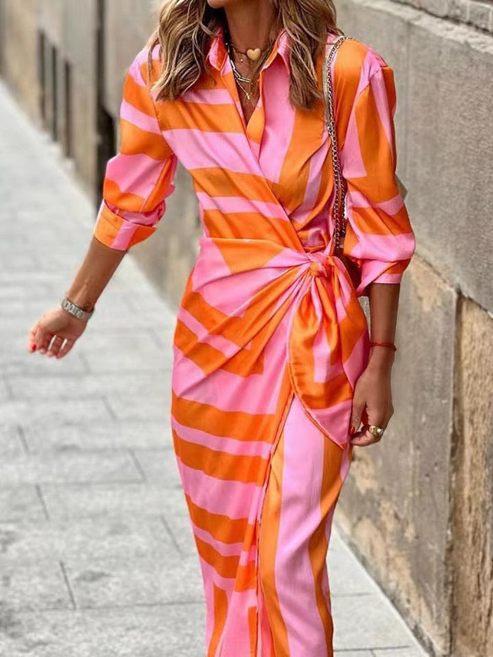 Elena | Luchtige Dames Midi Jurk