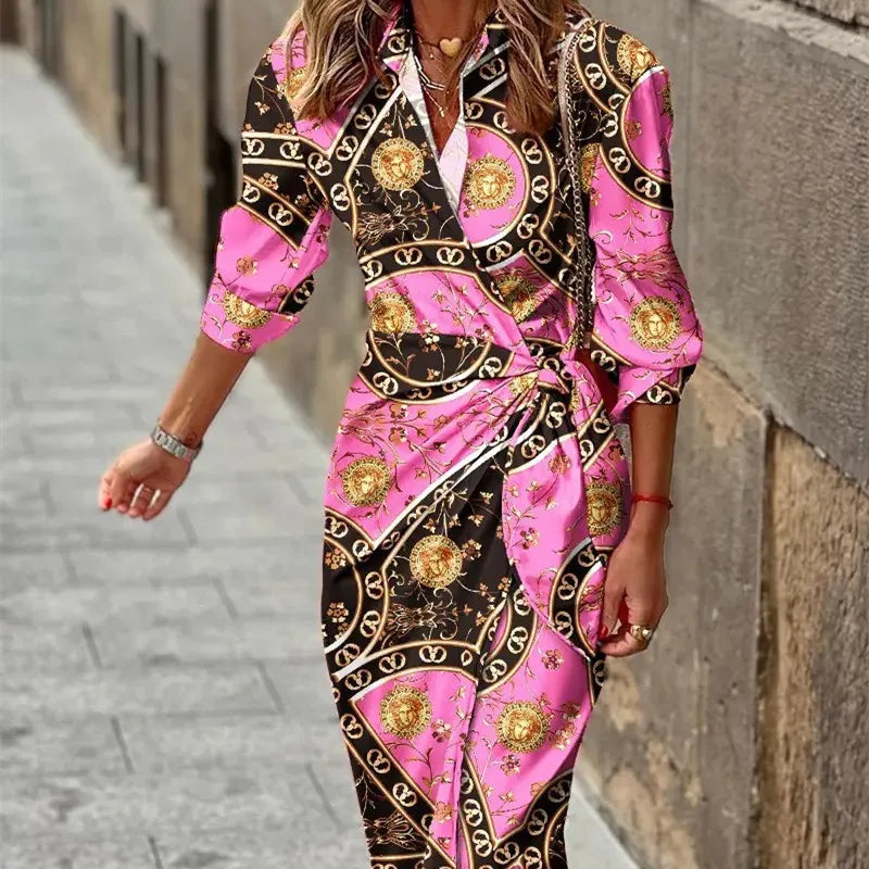 Elena | Luchtige Dames Midi Jurk