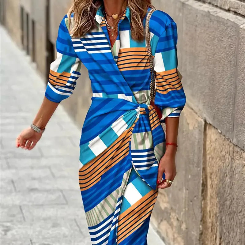 Elena | Luchtige Dames Midi Jurk
