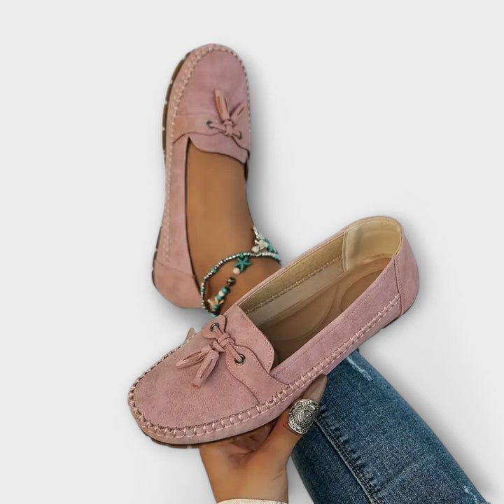 Elise | Dames Casual Slip-On Platte Loafers