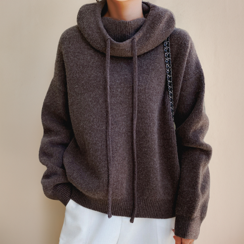 Femke | Dames Oversized Colkraag Hoodie