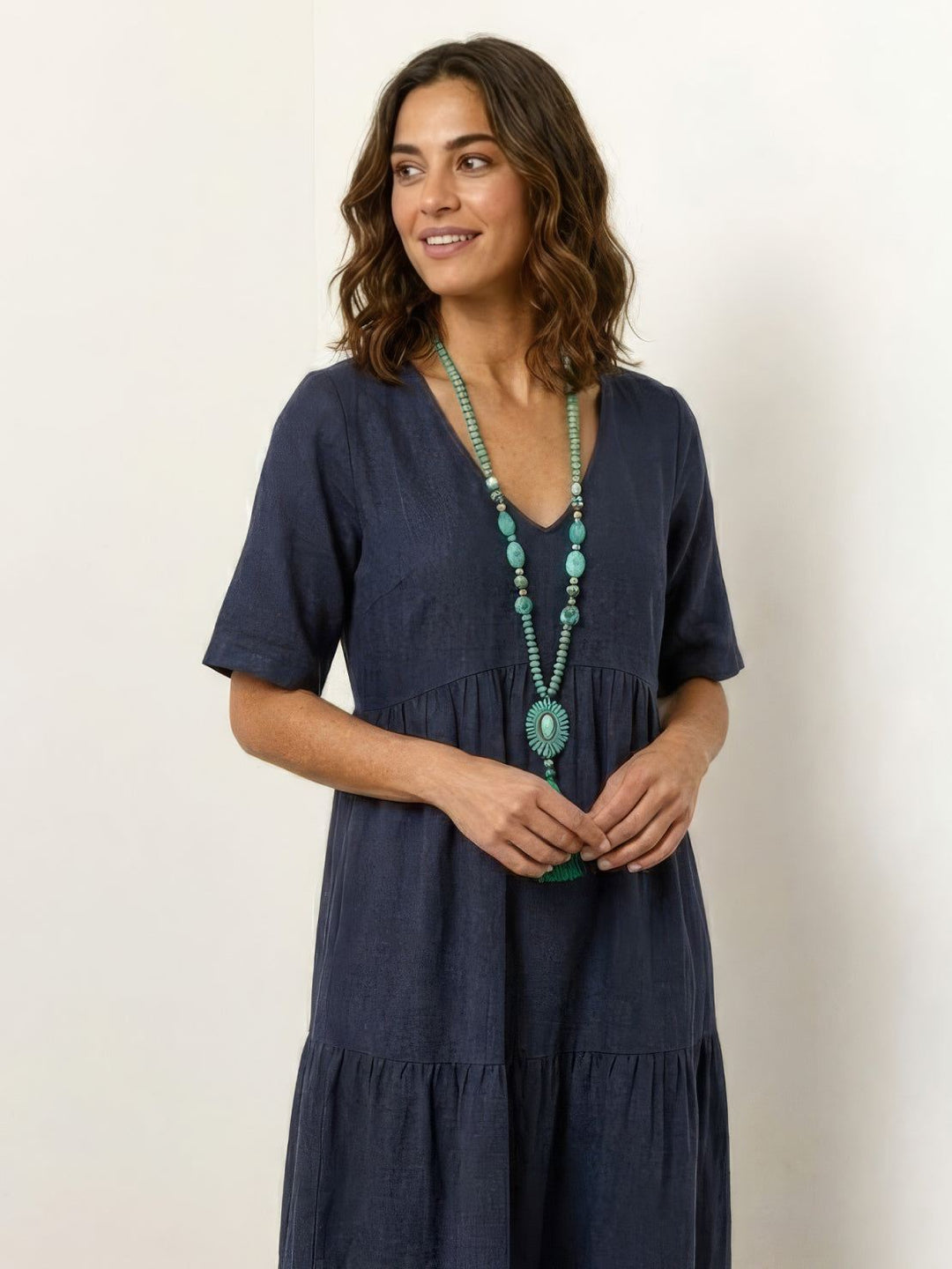 Fenna | Dames Maxi Jurk Boho Zomer Loose Fit Casual