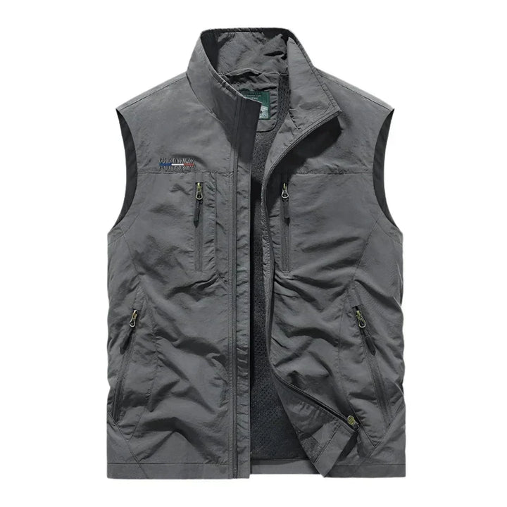Finn | Heren Utility Hoge Kraag Gilet