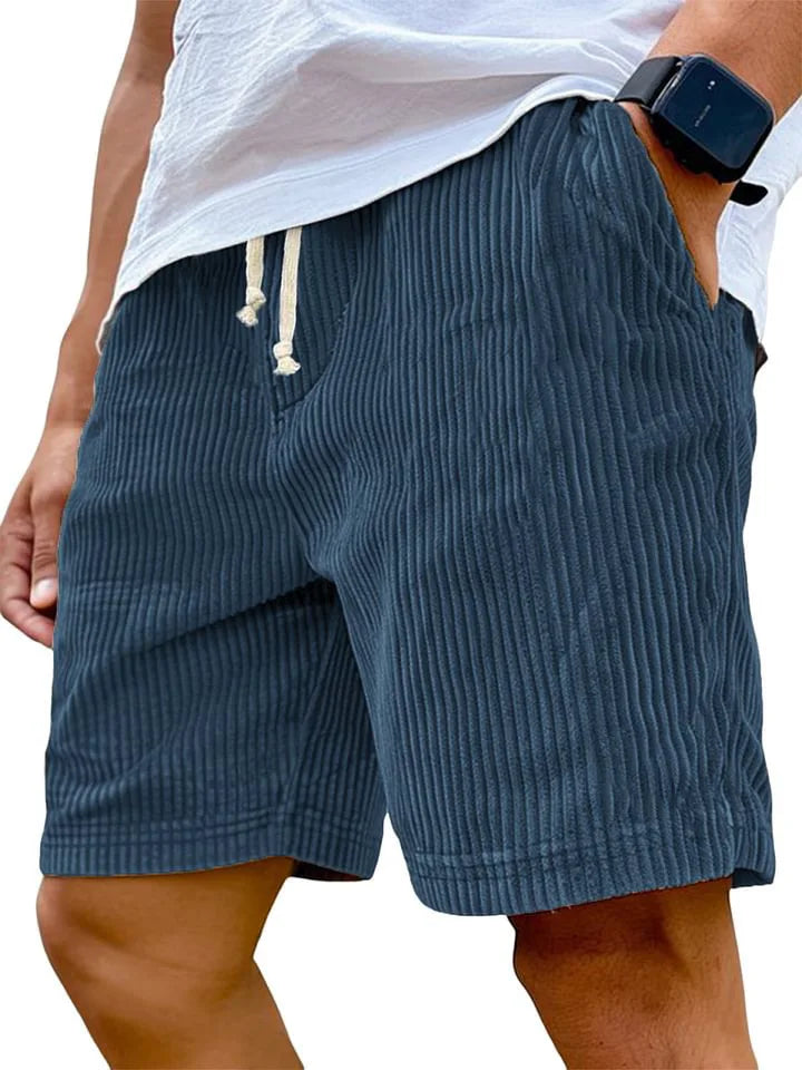 Bram | Heren Korte Broek Zomer Casual Streetwear Relaxed Patch-Detail
