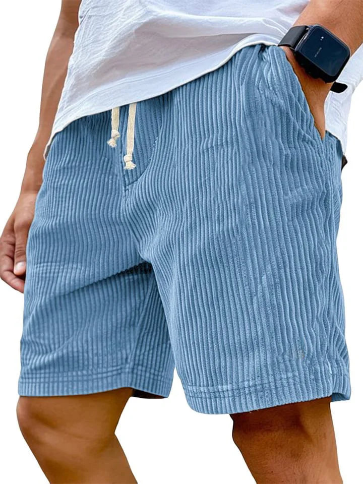 Bram | Heren Korte Broek Zomer Casual Streetwear Relaxed Patch-Detail