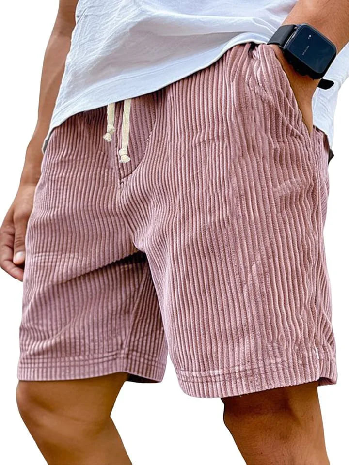 Bram | Heren Korte Broek Zomer Casual Streetwear Relaxed Patch-Detail