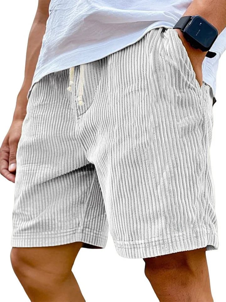 Bram | Heren Korte Broek Zomer Casual Streetwear Relaxed Patch-Detail