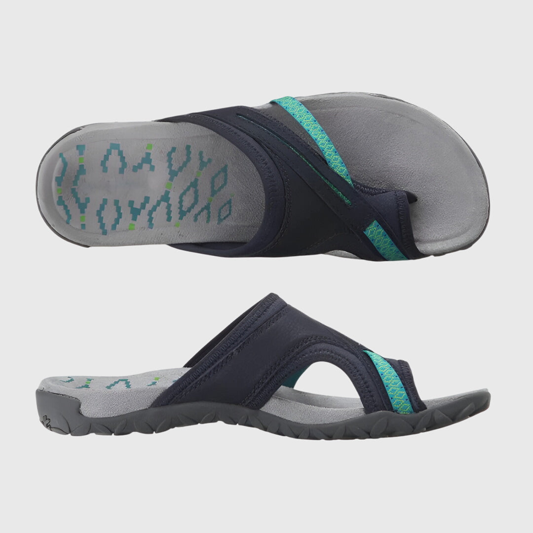 Jade | Dames Lichtgewicht Teenslipper Gevormd Voetbed