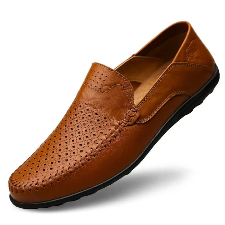 Job | Heren Geperforeerde Ademende Loafers