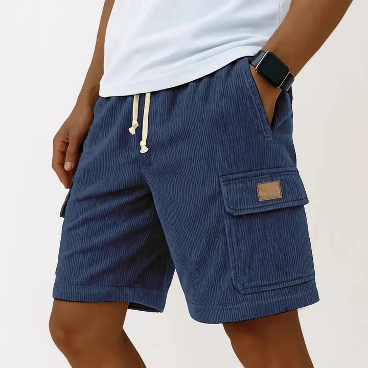 Kees | Heren Korte Broek Casual Cargo Zak Drawstring Relaxed Fit