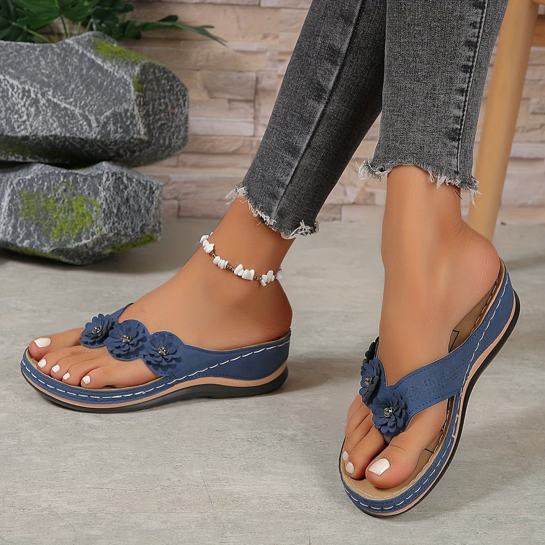 Linde | Dames Orthopedische Instap Zomer Sandalen