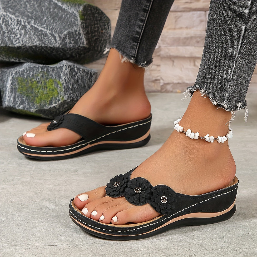 Linde | Dames Orthopedische Instap Zomer Sandalen
