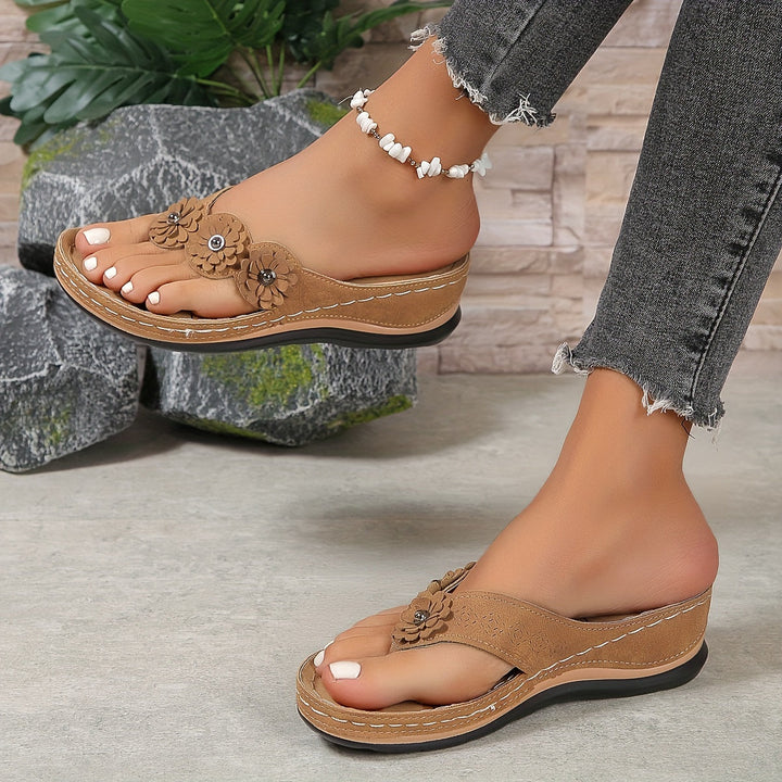 Linde | Dames Orthopedische Instap Zomer Sandalen