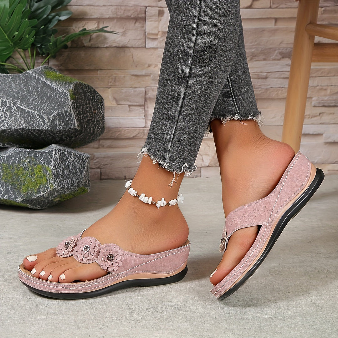 Linde | Dames Orthopedische Instap Zomer Sandalen