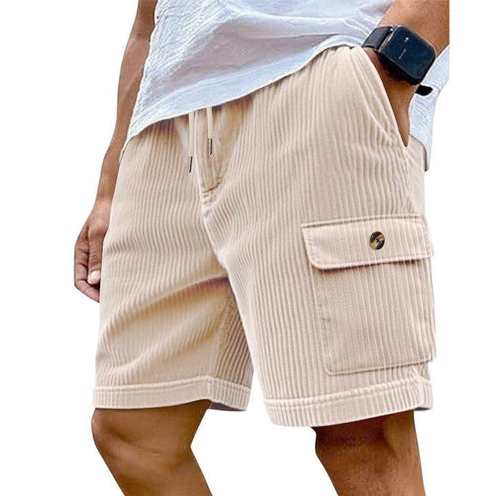 Lucas | Heren Slim-Fit Cargo Trekkoord Korte Broek