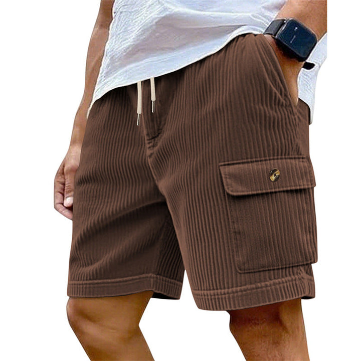 Lucas | Heren Slim-Fit Cargo Trekkoord Korte Broek