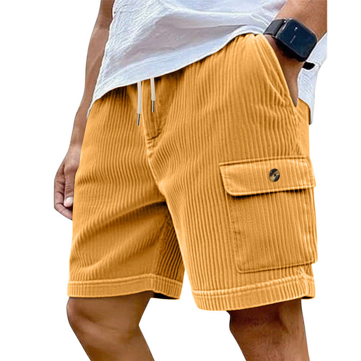 Lucas | Heren Slim-Fit Cargo Trekkoord Korte Broek