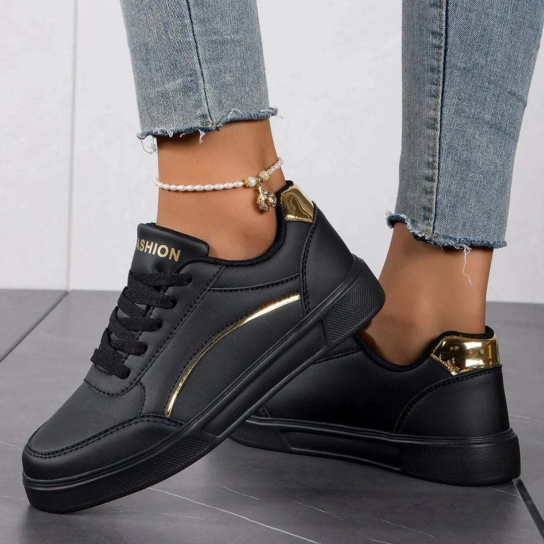Mila | Dames Veter Platform Sneakers