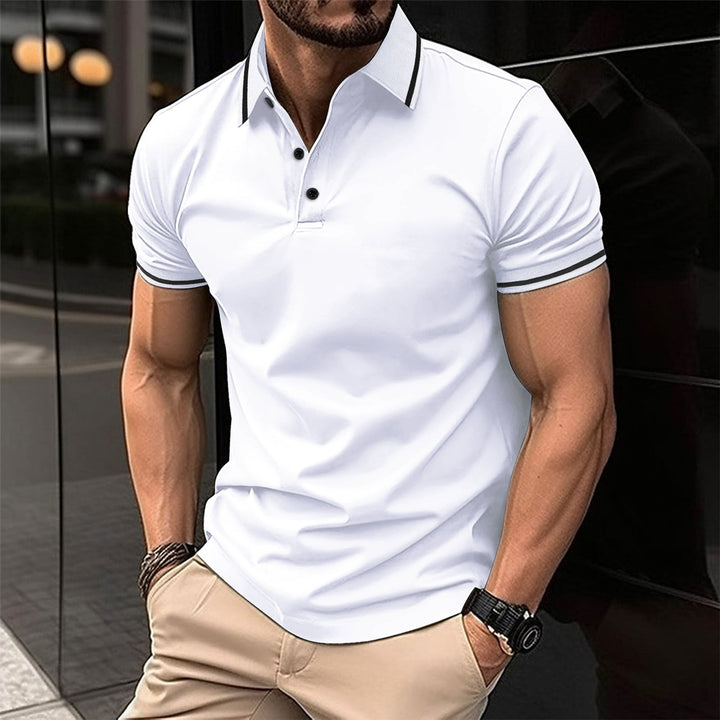 Niels | Heren Poloshirt Slim-Fit Casual-Chique Klassiek