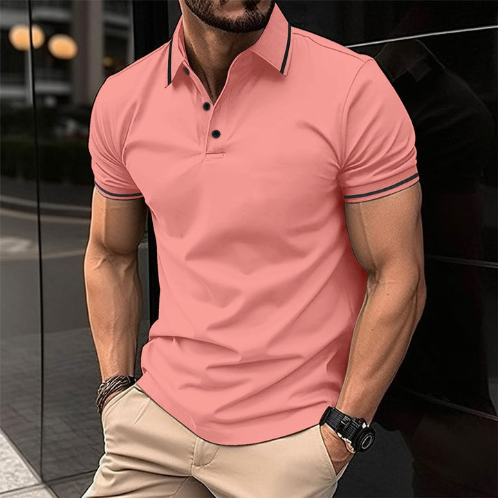 Niels | Heren Poloshirt Slim-Fit Casual-Chique Klassiek