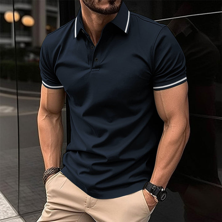 Niels | Heren Poloshirt Slim-Fit Casual-Chique Klassiek
