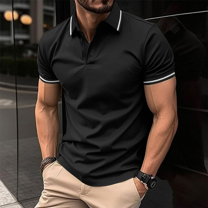 Niels | Heren Poloshirt Slim-Fit Casual-Chique Klassiek