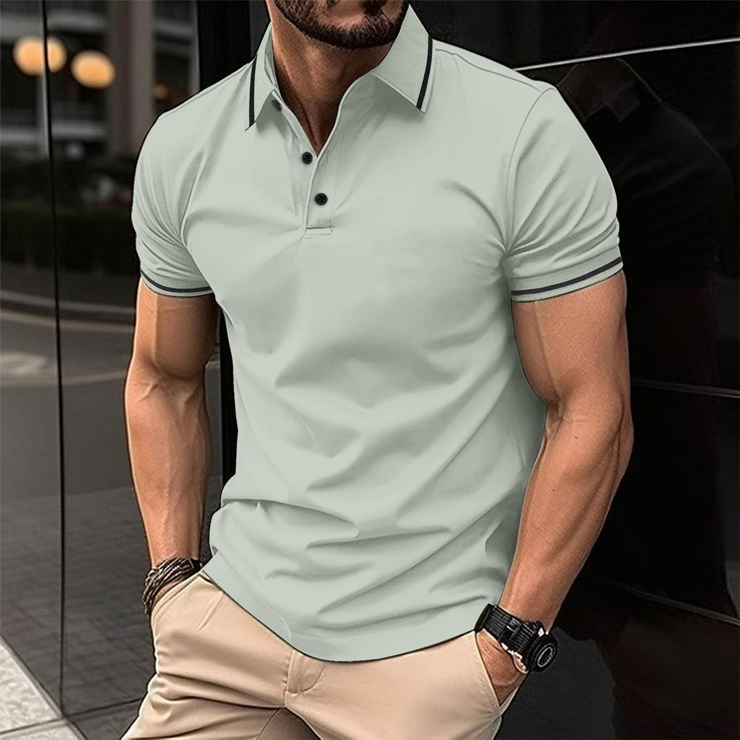 Niels | Heren Poloshirt Slim-Fit Casual-Chique Klassiek