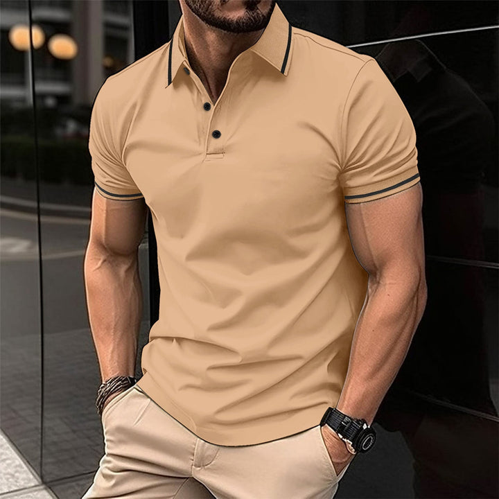 Niels | Heren Poloshirt Slim-Fit Casual-Chique Klassiek