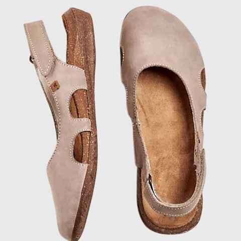 Sanne | Dames Orthopedische Uitgesneden Ballerina&