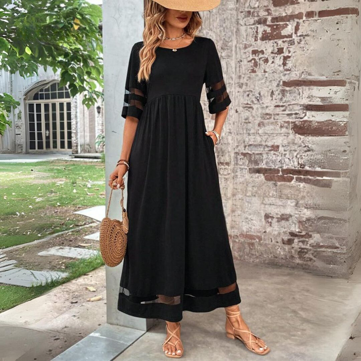 Serafina | Elegant Dames Maxi Flatterende Zomerjurk