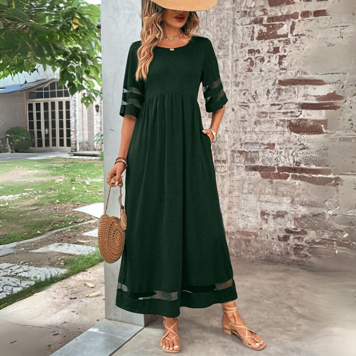 Serafina | Elegant Dames Maxi Flatterende Zomerjurk