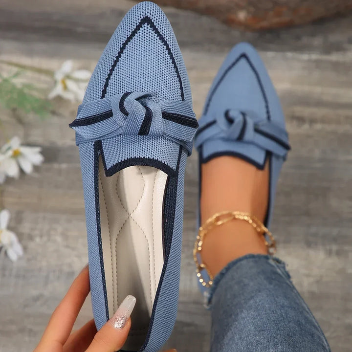 Sofie | Dames Spitse Neus Instap Loafers
