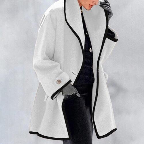 Vera | Dames Elegante Sjaalkraag Midi Winterjas