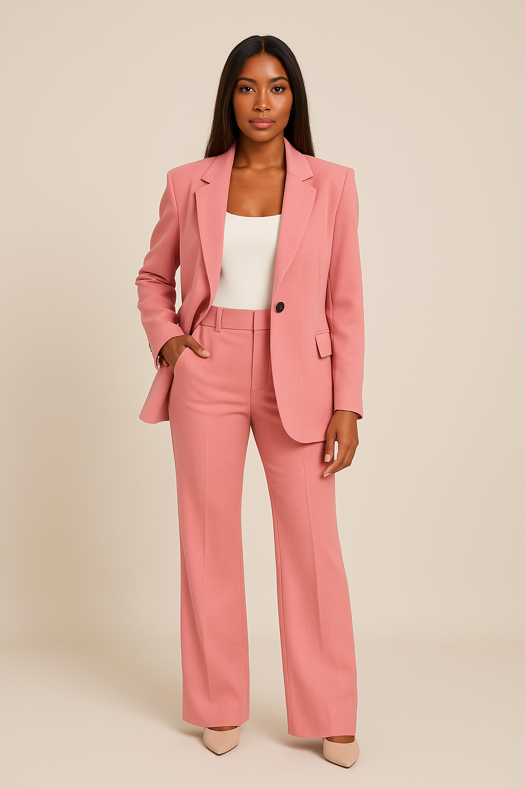 Vivienne | Elegante Tweedelige Dames Kostuum Set