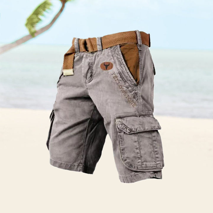 Zion | Praktische Heren Zomer Cargo Korte Broek