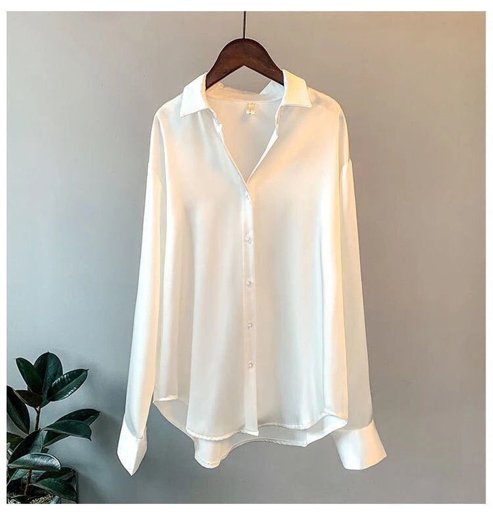 Femke | Dames Oversized V-hals Blouse