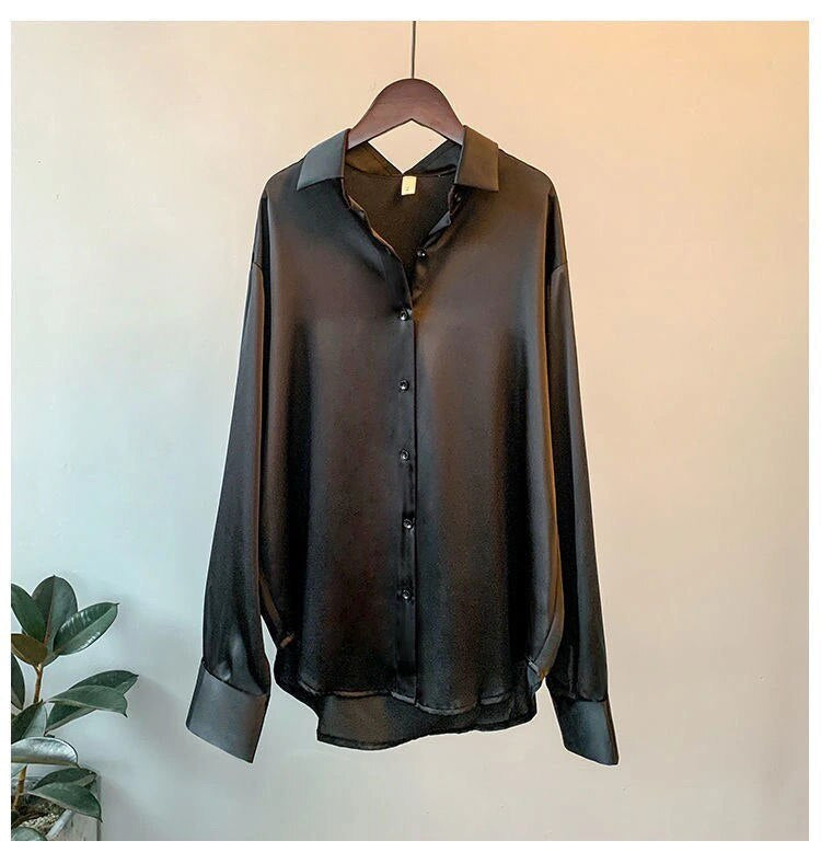 Femke | Dames Oversized V-hals Blouse