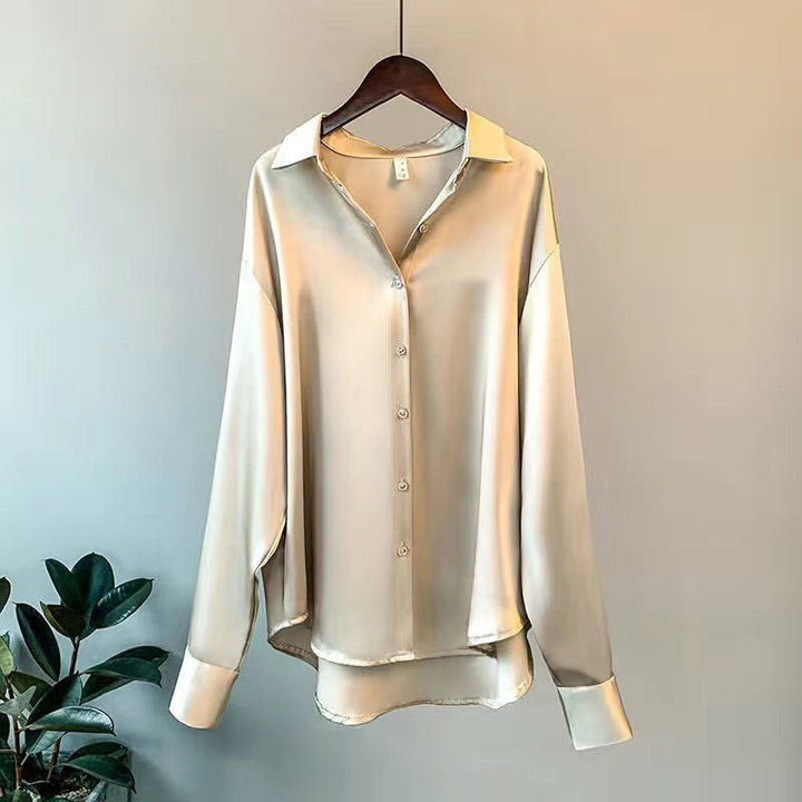Femke | Dames Oversized V-hals Blouse