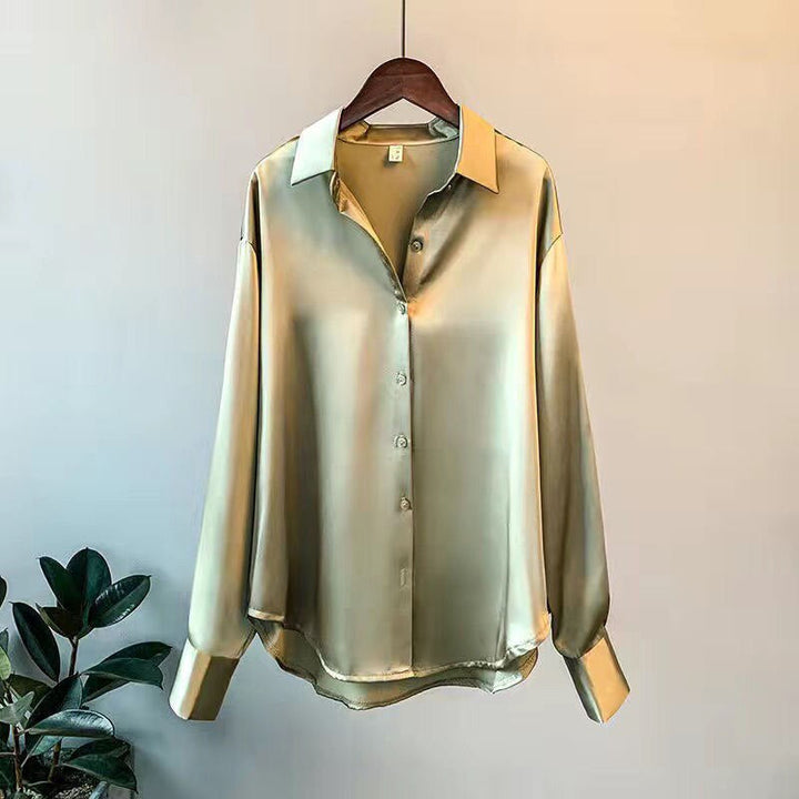 Femke | Dames Oversized V-hals Blouse