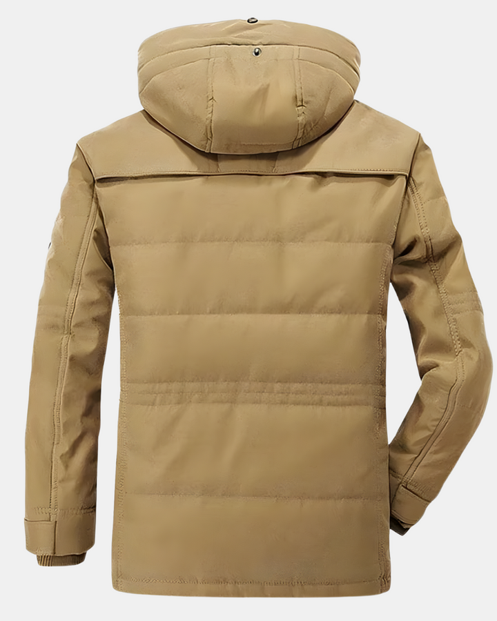 Francesco | Heren Gevoerde Capuchon Parka Winterjas