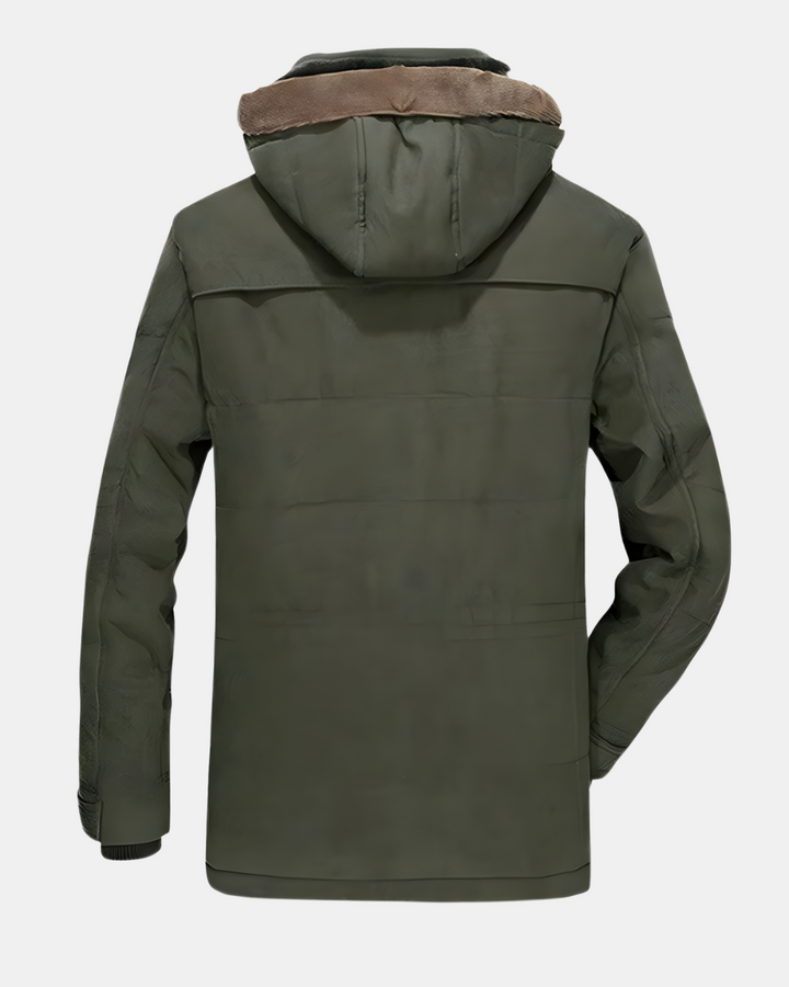 Francesco | Heren Gevoerde Capuchon Parka Winterjas