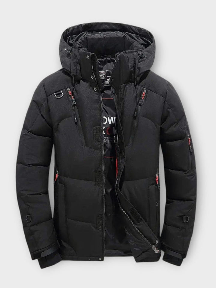 Stef | Heren Gewatteerde Capuchon Winterjas